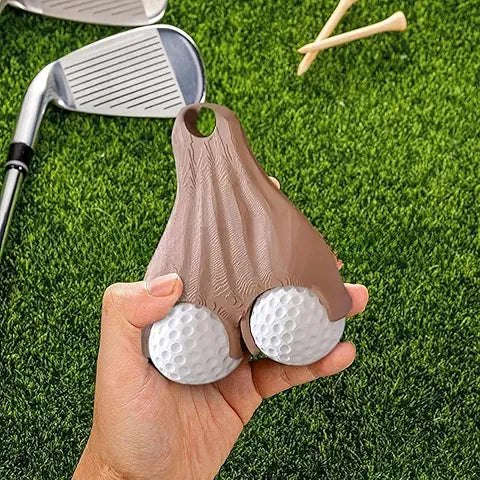 Golf Ball Testicle Sac Holder