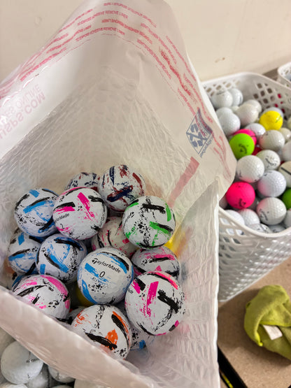 12 TaylorMade Colored Mix
